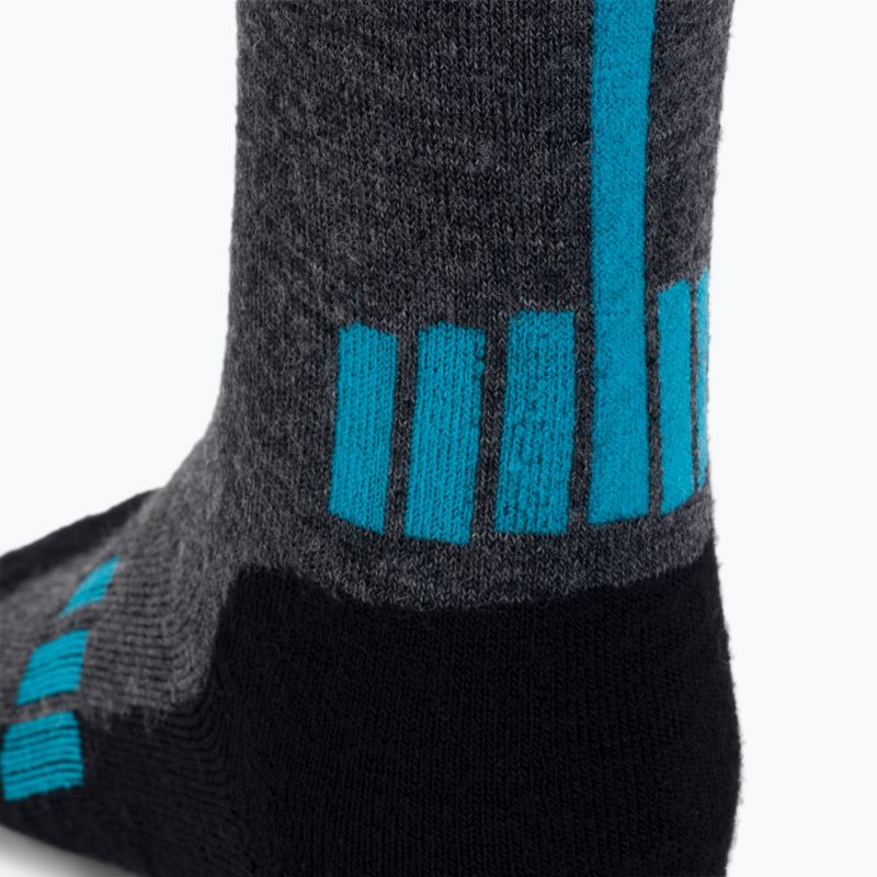 Women's hiking socks Brubeck Trekking Light grey-blue BTR002 4
