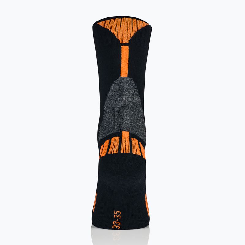 Children's ski socks Brubeck Ski Force grey / orange 3
