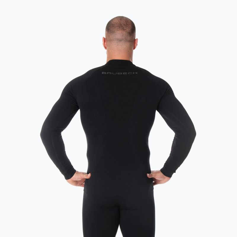 Men's Brubeck Extreme Thermo 998A thermal T-shirt black LS15290 2