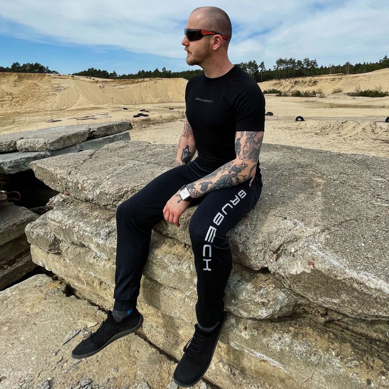 Men's thermal T-shirt Brubeck 3D Pro 9999 black SS13740 3