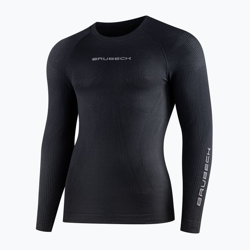 Men's running t-shirt Brubeck 3D Run Pro 9999 black LS15950 4