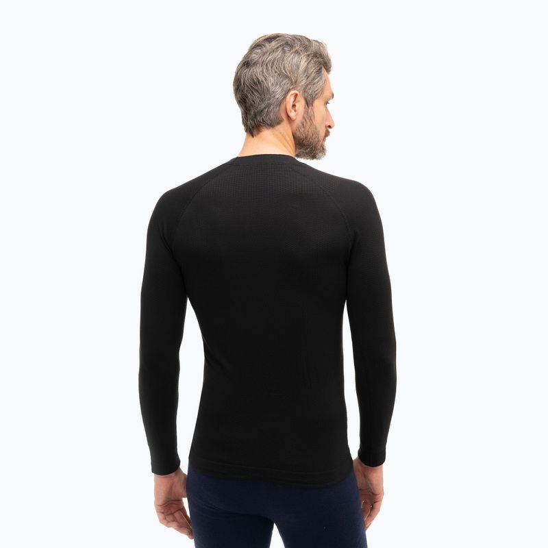 Men's running t-shirt Brubeck 3D Run Pro 9999 black LS15950 2