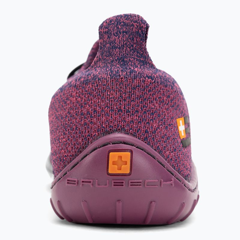 Women's barefoot shoes Brubeck Barefoot Merino plum/fuchsia 7