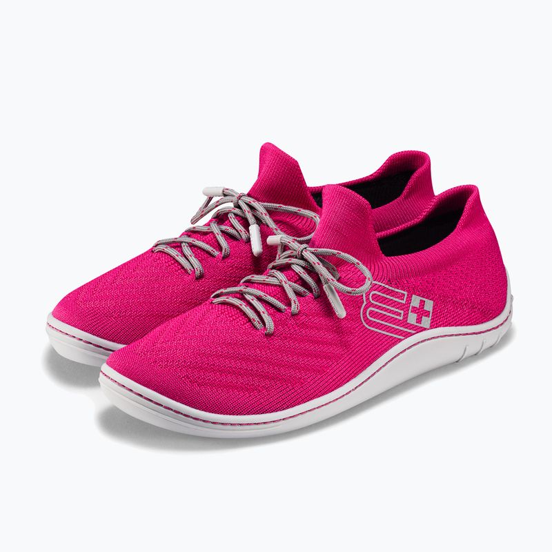 Women's barefoot shoes Brubeck SH5009M Barefoot Merino pink/gray 2