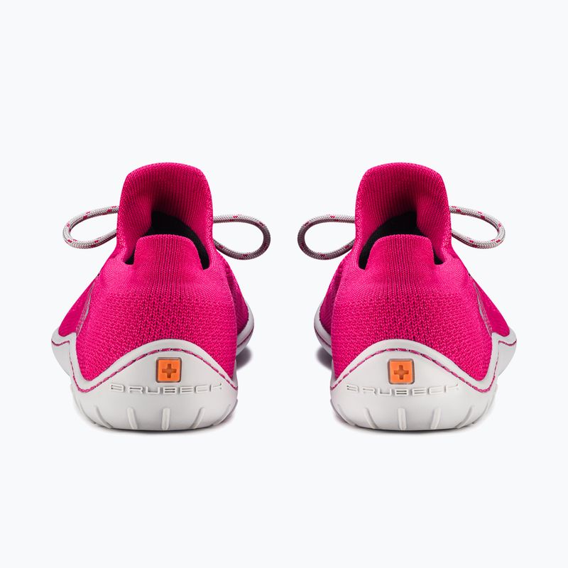 Women's barefoot shoes Brubeck SH5009M Barefoot Merino pink/gray 3