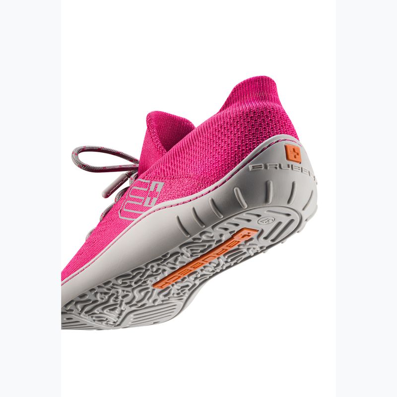 Women's barefoot shoes Brubeck SH5009M Barefoot Merino pink/gray 5