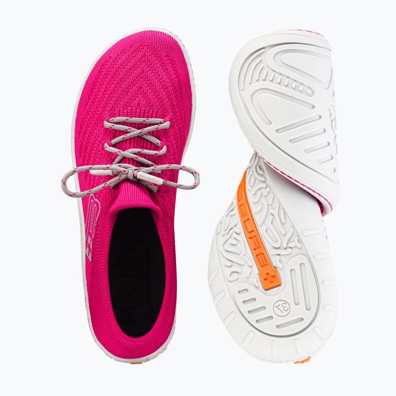 Women's barefoot shoes Brubeck SH5009M Barefoot Merino pink/gray 6