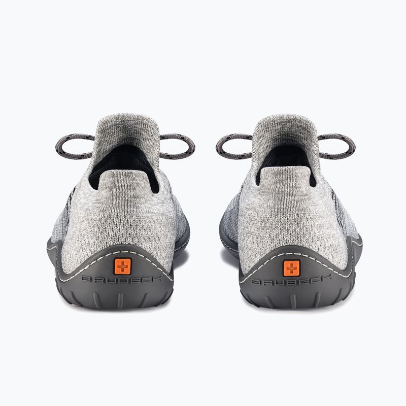Women's barefoot shoes Brubeck SH5010W Barefoot Merino light grey/graphite 3