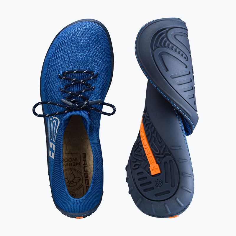 Men's barefoot shoes Brubeck SH5009M Barefoot Merino blue/navy 6