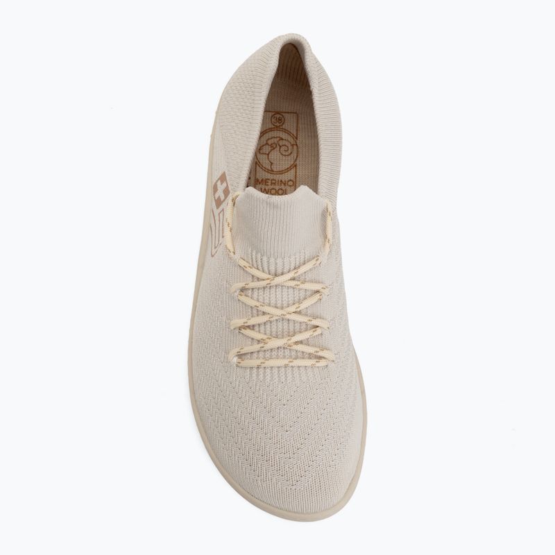 Women's barefoot shoes Brubeck SH5010W Barefoot Merino cream/cream 5