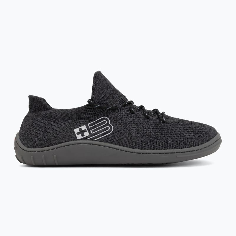 Men's barefoot shoes Brubeck SH5009M Barefoot Merino graphite/graphite 2