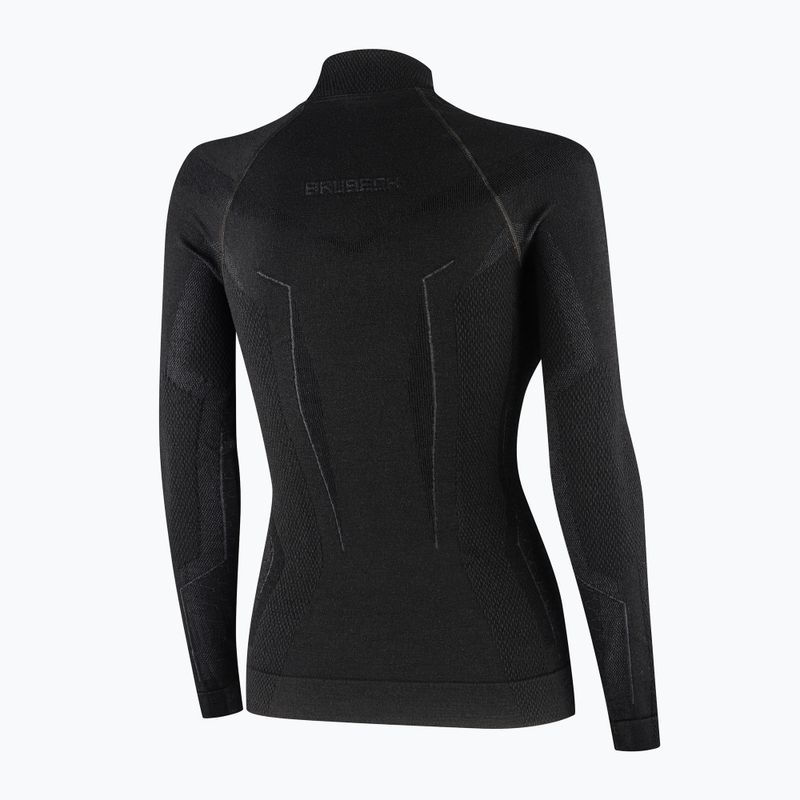 Women's thermal active sweatshirt Brubeck Extreme Merino black 6