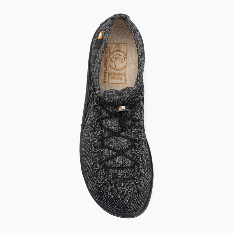 Women's barefoot boots Brubeck Barefoot Merino graphite/black 5