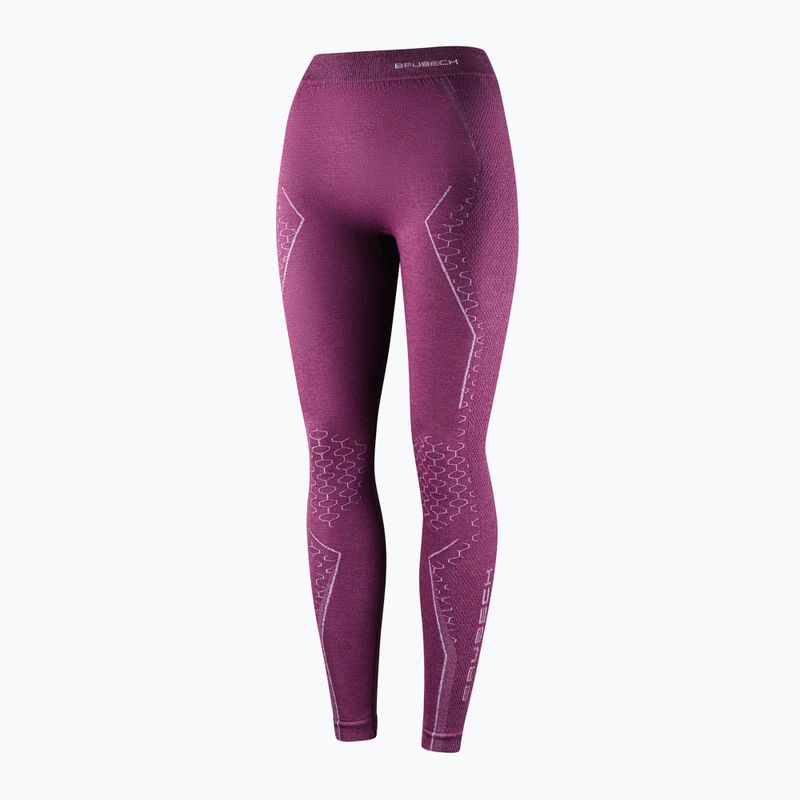 Women's thermal trousers Brubeck LE1351 Extreme Merino fuchsia 3