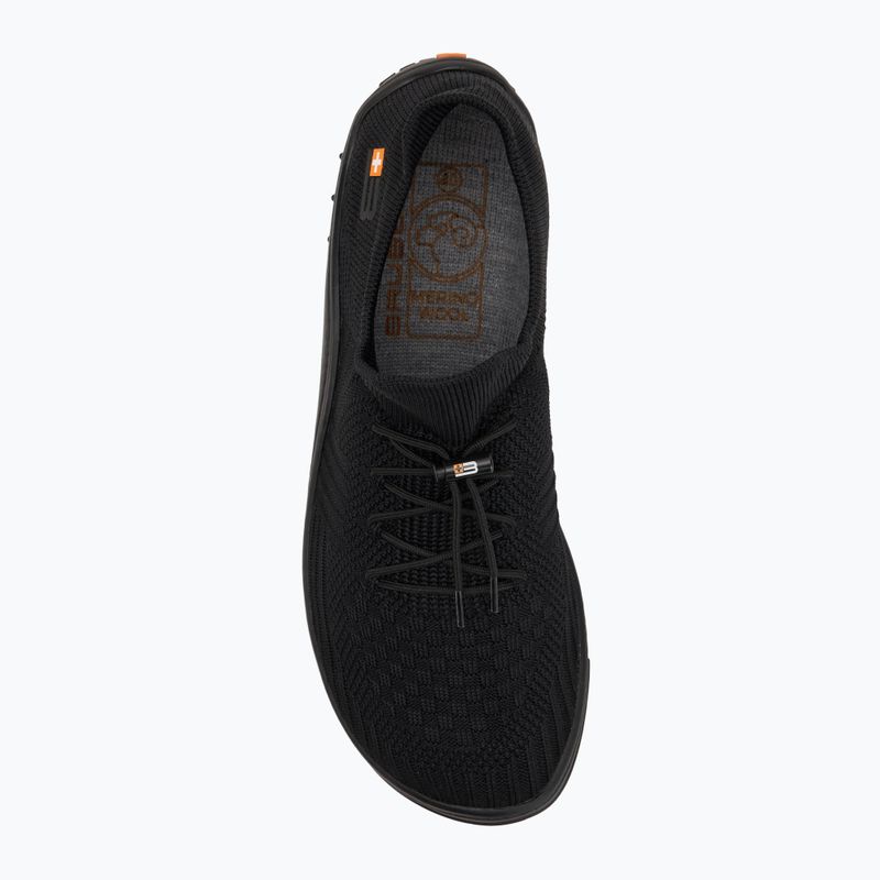 Men's barefoot boots Brubeck Barefoot Merino black/black 5