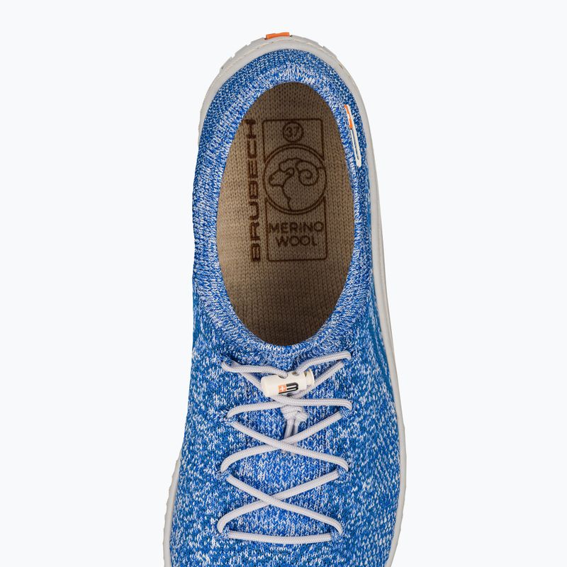 Women's barefoot boots Brubeck Barefoot Merino light blue/grey 14