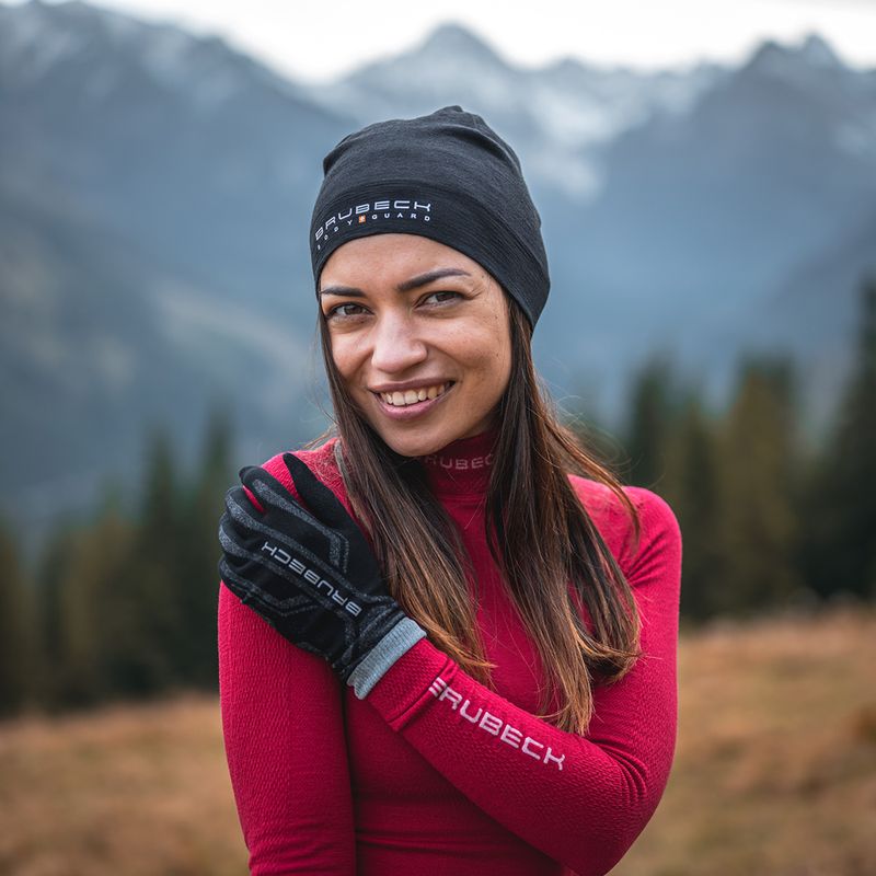 Women's thermal top Brubeck Extreme Thermo burgundy 8