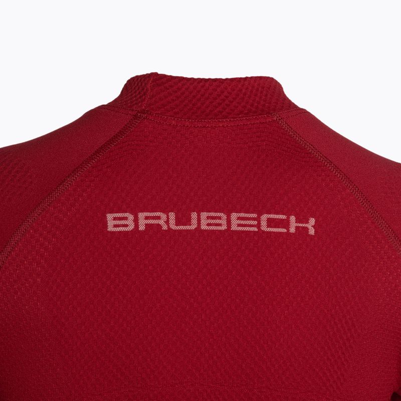 Women's thermal top Brubeck Extreme Thermo burgundy 6