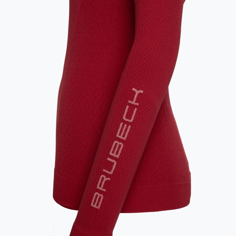 Women's thermal top Brubeck Extreme Thermo burgundy 7
