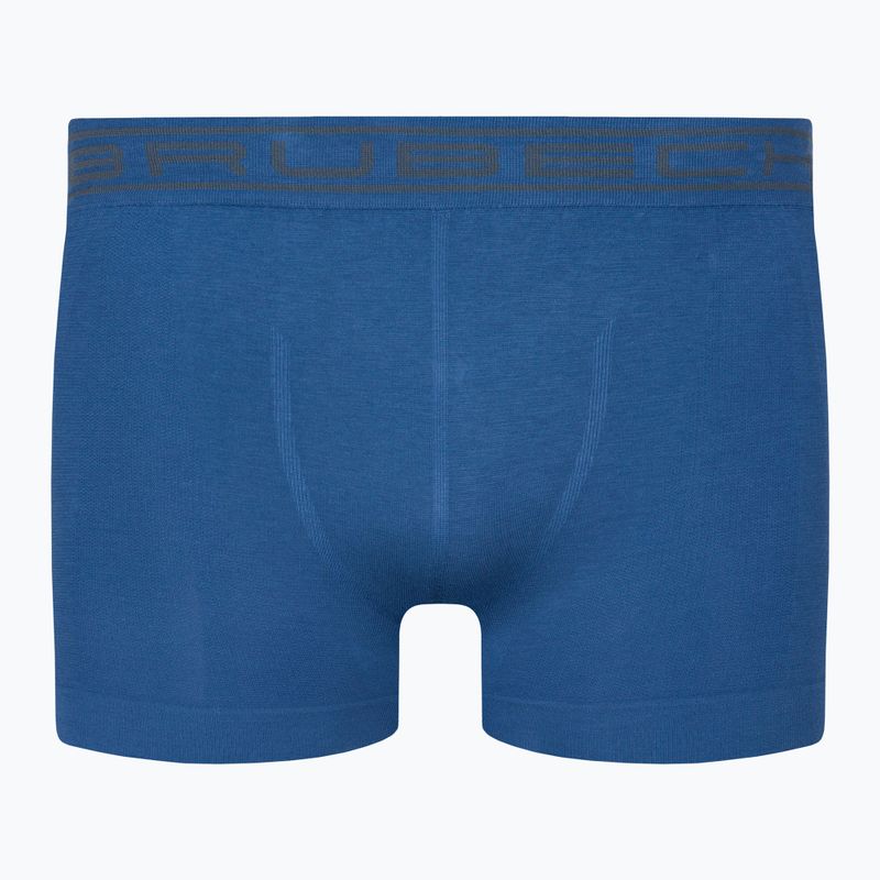 Men's thermo-active boxer shorts Brubeck BX00501A Comfort Cotton blue