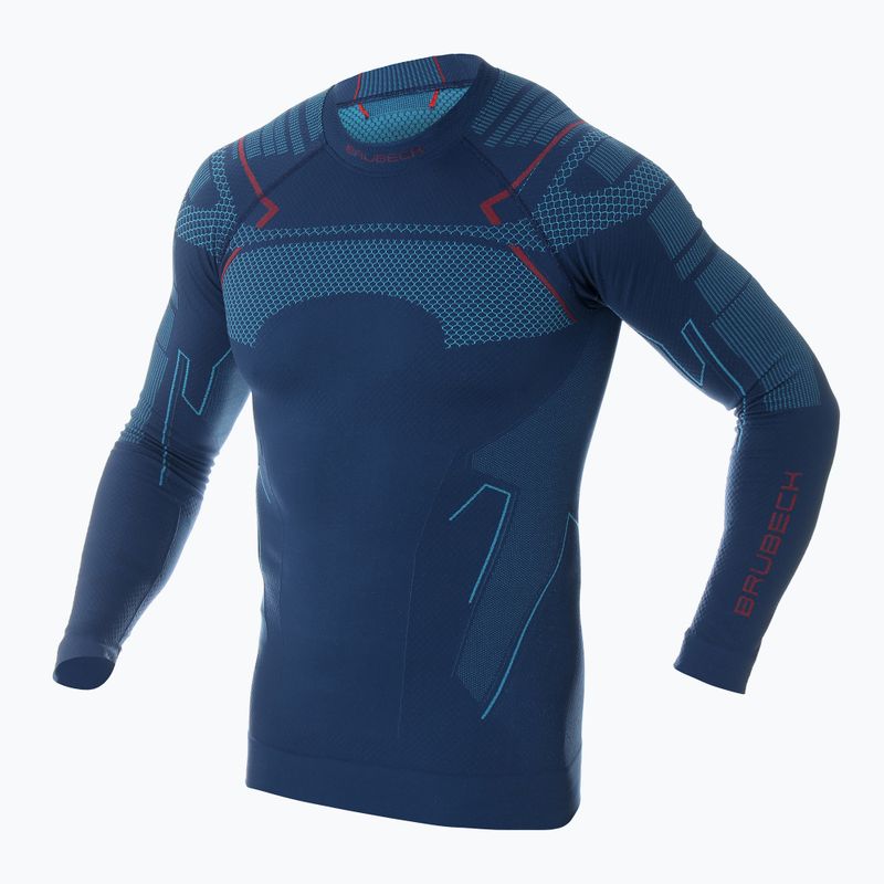 Men's thermal active sweatshirt Brubeck Thermo denim 3