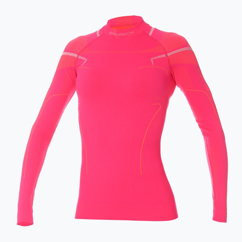Women's thermal active sweatshirt Brubeck Thermo fuchsia 3