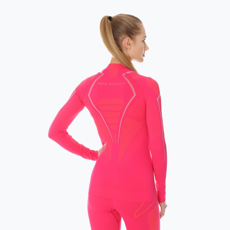 Women's thermal active sweatshirt Brubeck Thermo fuchsia 2
