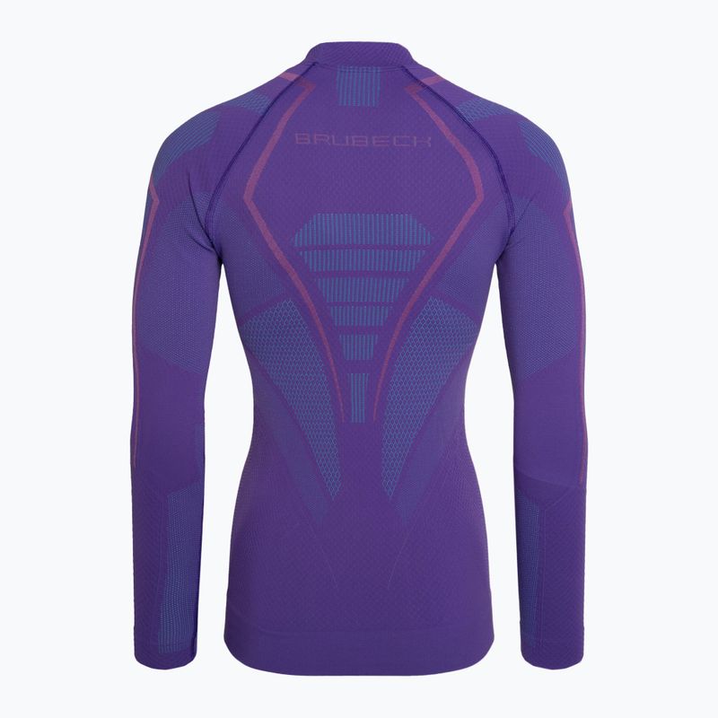 Ladies' thermal T-shirt Brubeck LS13100A Thermo lavender 4