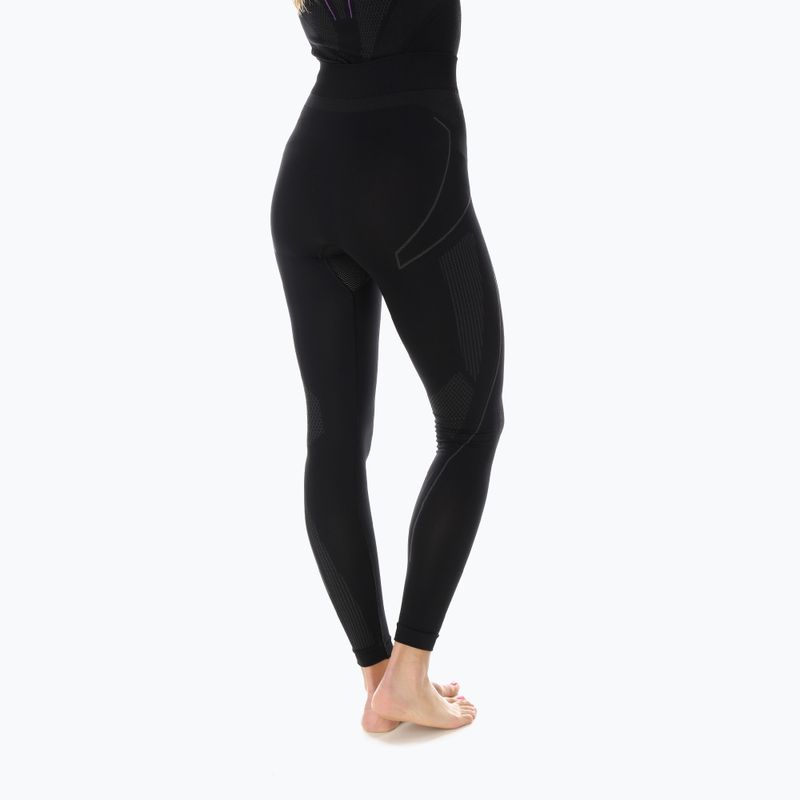 Women's thermal leggings Brubeck Thermo black/pink 2