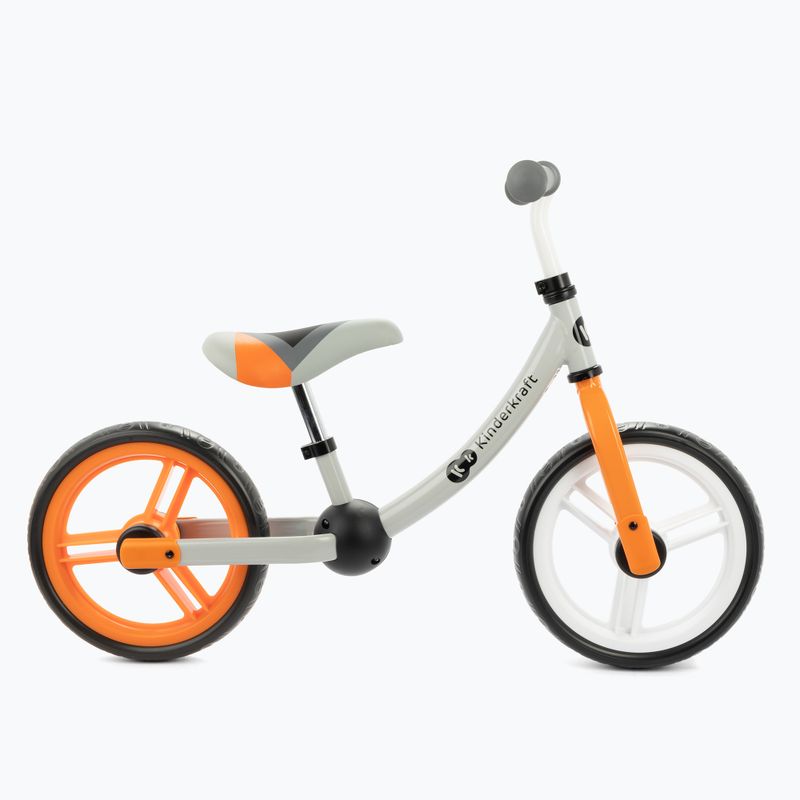 Kinderkraft 2Way Next cross-country bicycle grey KR2WAY00ORA00000