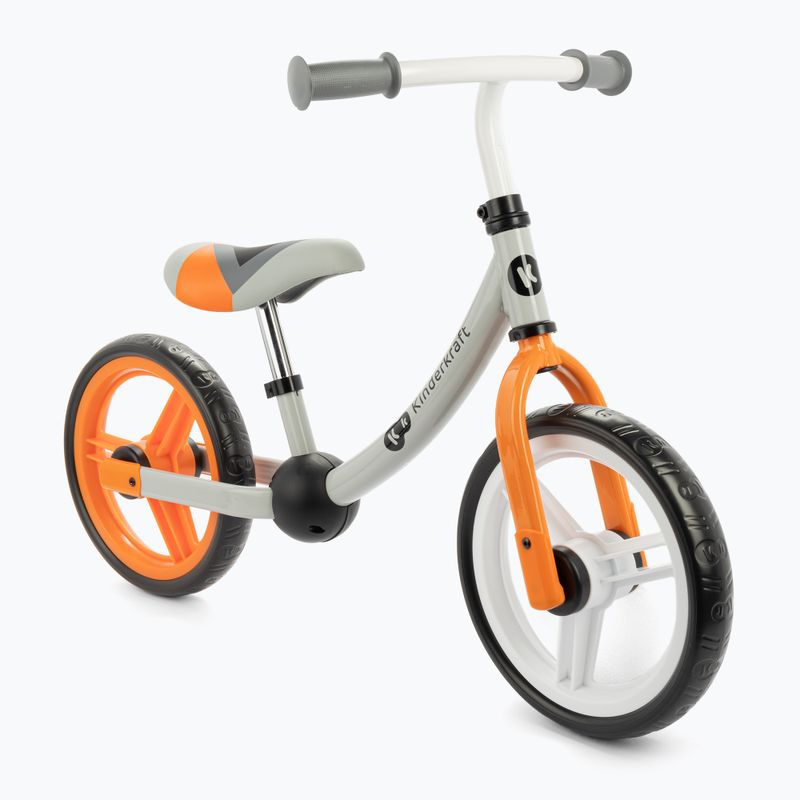 Kinderkraft 2Way Next cross-country bicycle grey KR2WAY00ORA00000 2