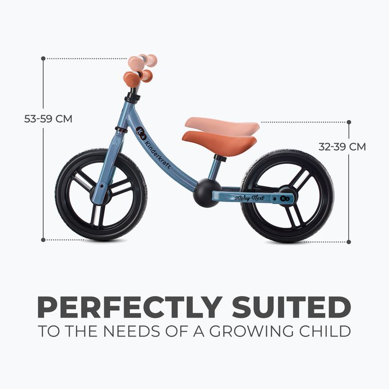Kinderkraft 2Way Next blue sky cross-country bicycle 8