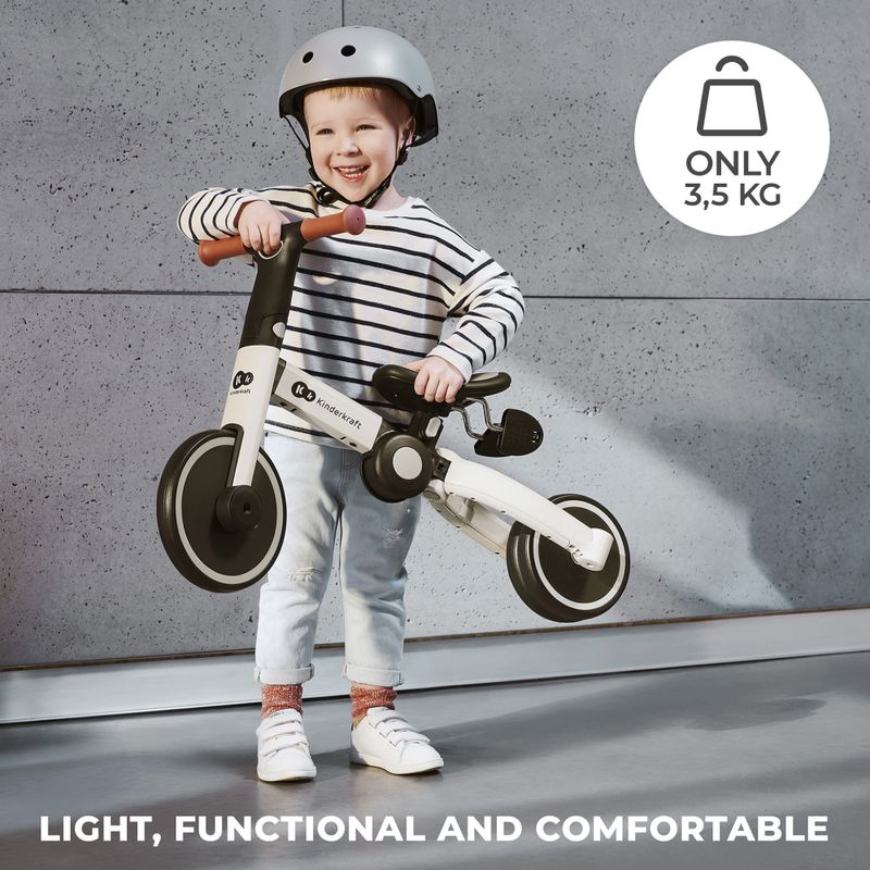 Kinderkraft cross-country tricycle 4TRIKE grey 14