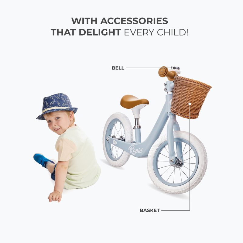 Kinderkraft cross-country bicycle Rapid 2 blue breeze 22