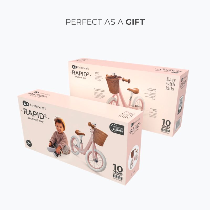 Kinderkraft cross-country bicycle Rapid 2 pink 6