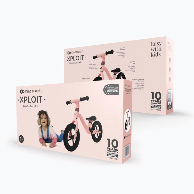 Kinderkraft Xploit cross-country bicycle bubblegum pink 9