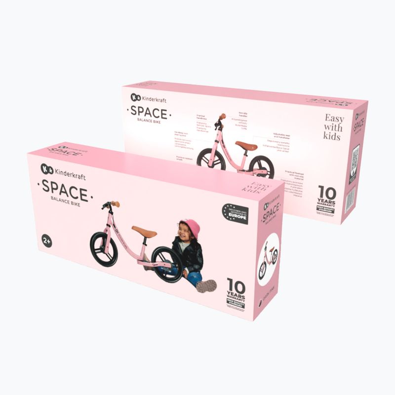 Kinderkraft cross-country bicycle Space deep pink 9