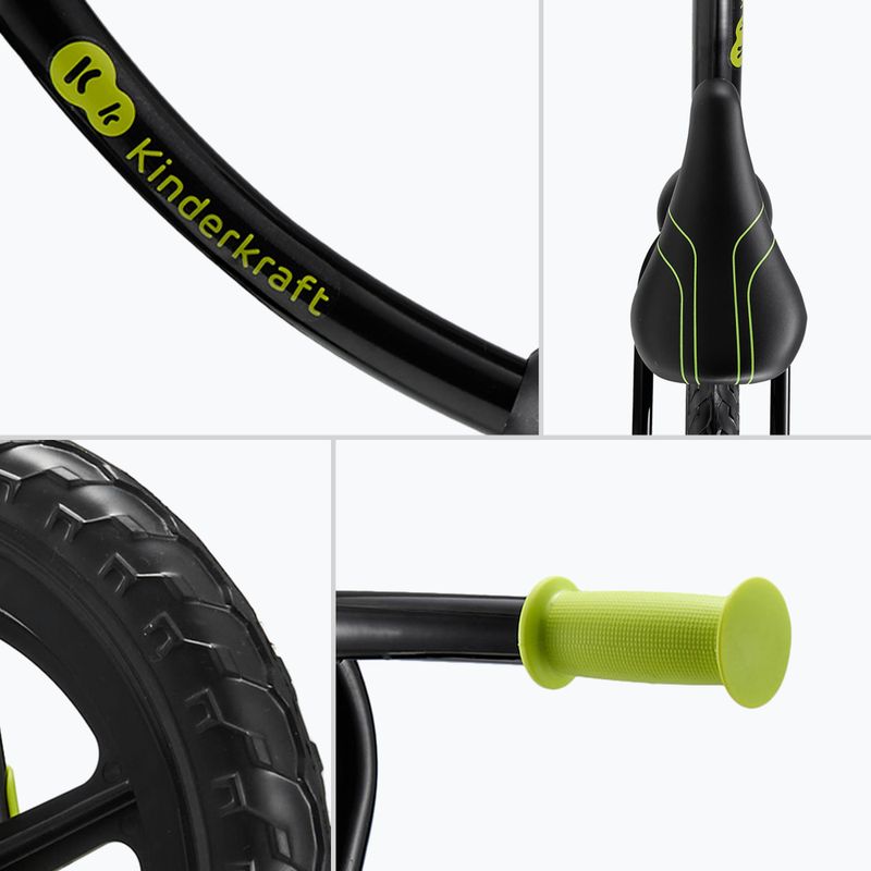 Cross-country bicycle Kinderkraft 2Way Next black 6