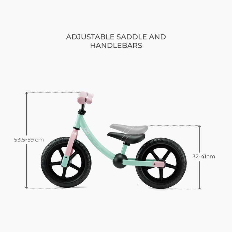 Cross-country bicycle Kinderkraft 2Way Next candy mint 2