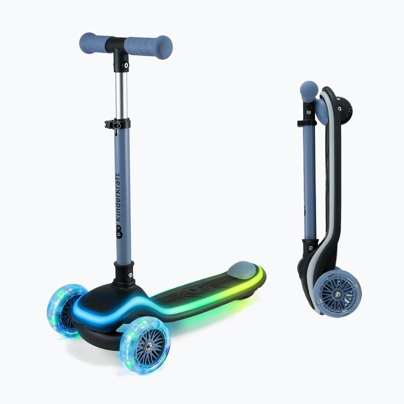 Children's three-wheeled scooter Kinderkraft Raket blue 5