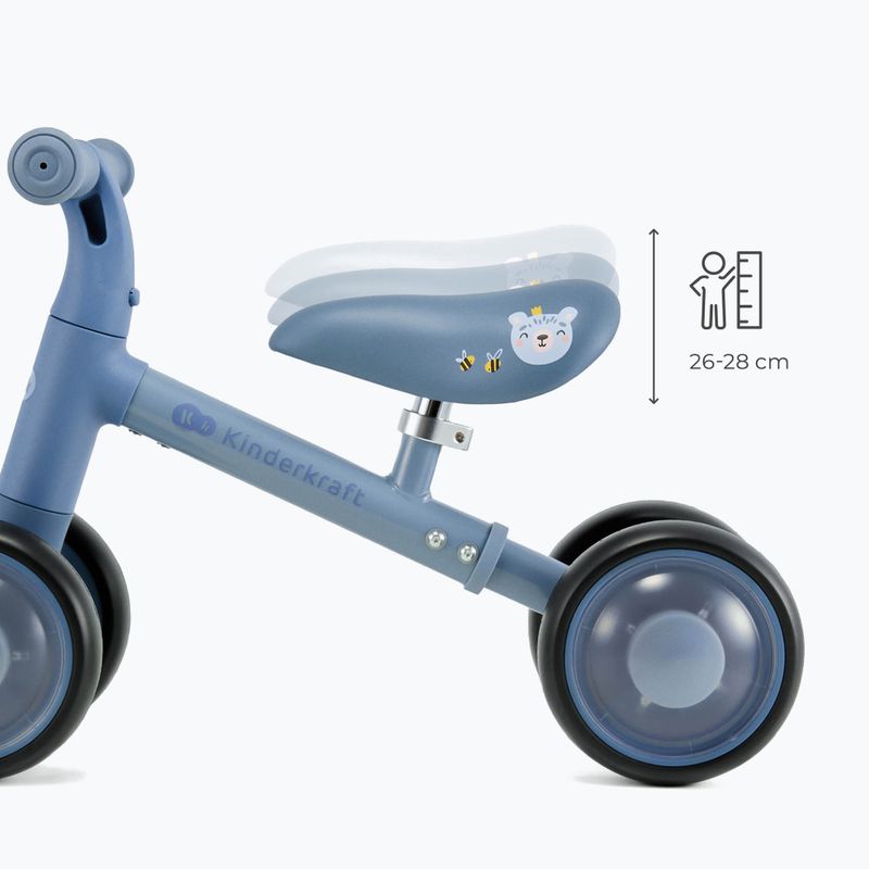 Balance bike Kinderkraft Cutie Flash blue 4