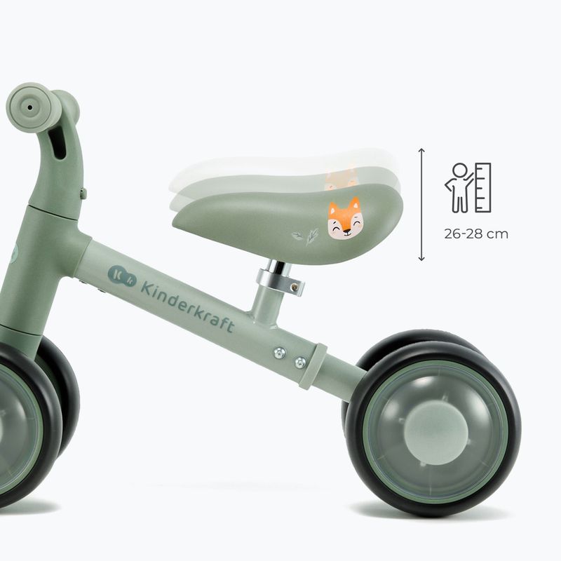 Balance bike Kinderkraft Cutie Flash green 4