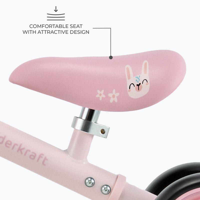 Balance bike Kinderkraft Cutie Flash pink 3