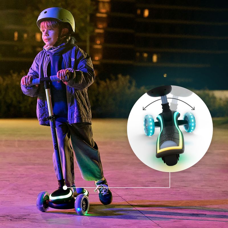 Children's three-wheeled scooter Kinderkraft Raket Up blue 13