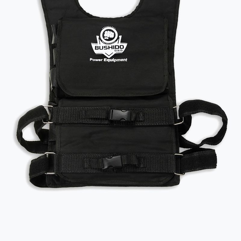 DBX BUSHIDO K40 14 x 2.85 kg weight waistcoat black 2