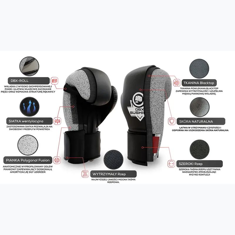 Boxing gloves DBX BUSHIDO DBD-B-2 white 7