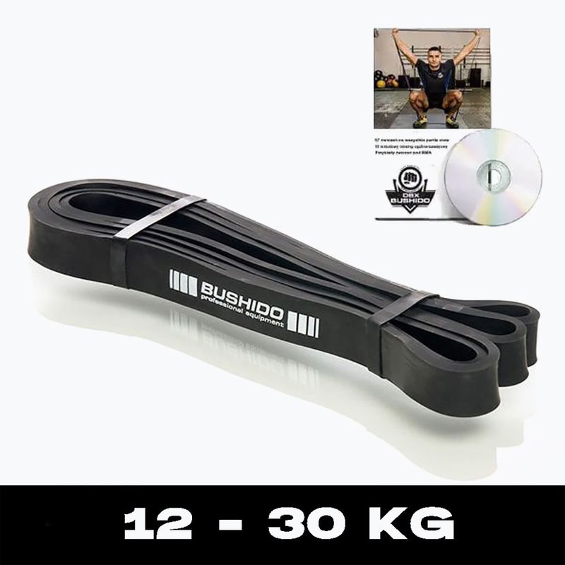 DBX BUSHIDO Power Band exercise rubber black 22 4