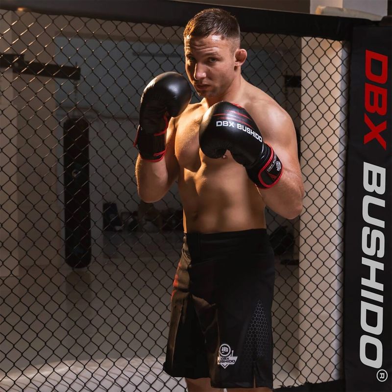 DBX BUSHIDO leather sparring training gloves black ARB-415 20
