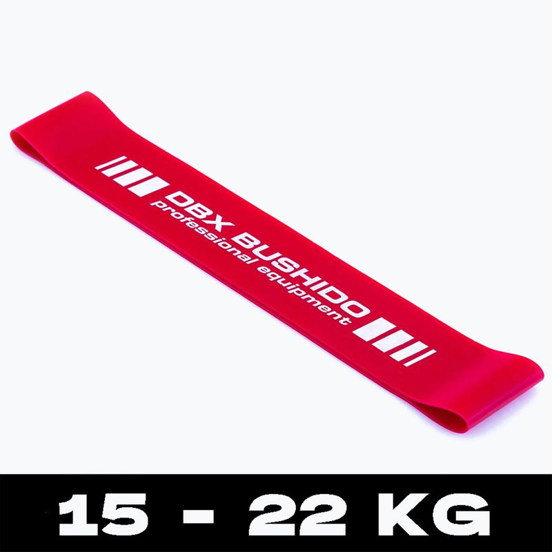 Exercise rubber DBX BUSHIDO Mobility Power Band Mini red Pbm-10 5