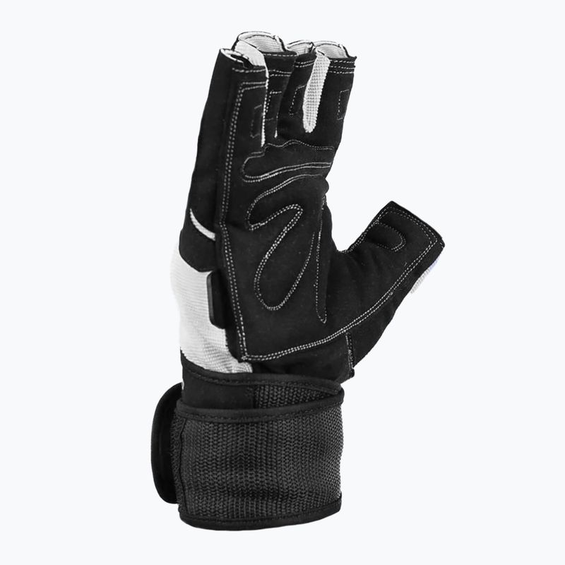 DBX BUSHIDO fitness gloves black and white DBX-Wg-162-M 6